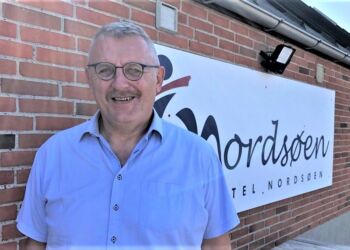 Peter Sundbæk ved Motel Nordsøen, der nu er domicil for den kommende NORDSØEN fri fagskole i Hirtshals. Foto (arkiv): HJEC.DK.