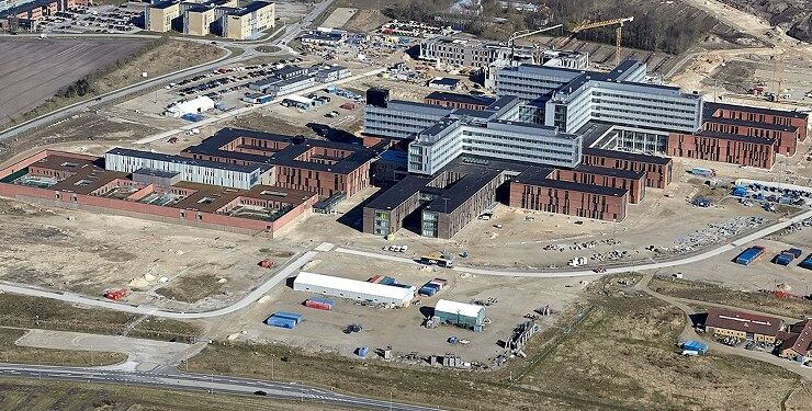 Hospitalsbyggeriet i Aalborg Øst. Foto (arkiv): Region Nordjylland.