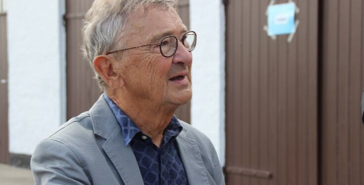 Knud Størup ved et arrangement hos Hirtshals Fyr. Foto (arkiv): Niels Skipper.
