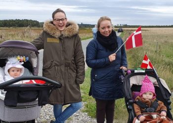 Fra en tidligere familietur med Team Grønkjær. Foto: Arkiv.
