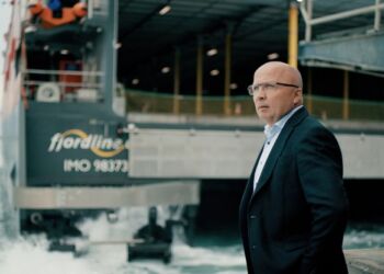 Direktør Steen H. Hintze fra Greenport North på Hirtshals Havn. Foto (arkiv): René Stoklund.