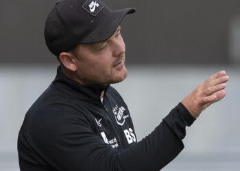 Træner Brian Sørensen hos Fortuna.