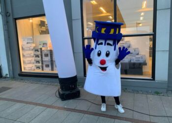 Frede Fyrtårn fra Hirtshals Handel & Erhverv skal nok være tilstede på Hotel Hirtshals. Foto: Arkiv.