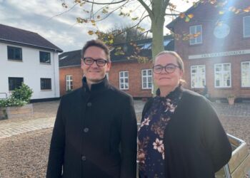 Mads Svanebo og Anne Friis.