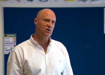 Michael Harritslev er skoledistriktsleder på Nordvestskolen, hvorunder hører Højene Skole. Foto: Arkiv.