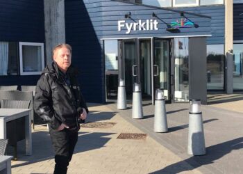 Fyrklits tidligere formand René Hougesen glæder sig over igen at se mange turister fra Norge. Foto: Arkiv.
