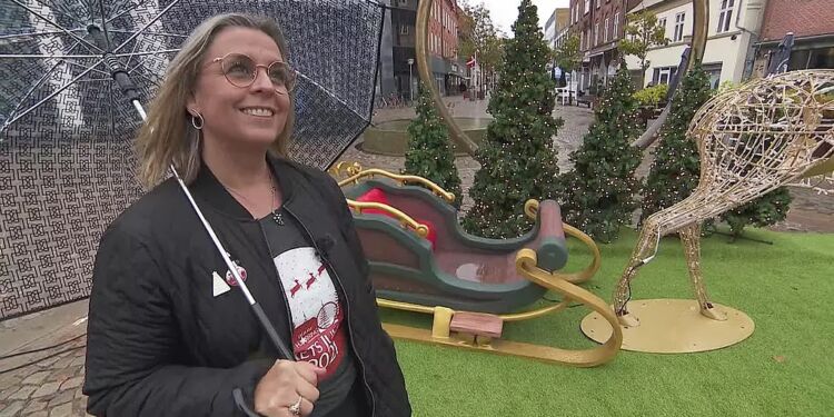 Rikke Ejsenhardt er event- og aktivitetschef i Hjørring Handel. Foto: Daniel Mikkelsen TV2/Nord.