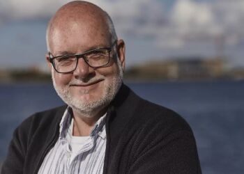 Søren Wormslev er politisk analytiker på TV2 Nord og ordstyrer ved debatten på Vendsyssel Teater.
Foto: Mick Knive Anderson.