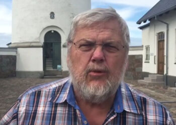 Dana Cups pressechef Torben Vandsted ved Hirtshals Fyr. Foto: Arkiv.