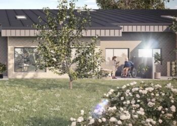 Grafisk fremstilling af Tornby Friplejehjem.