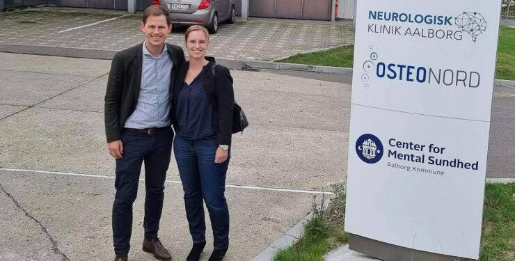 Venstres næstformand, Stephanie Lose og spidskandidat i Nordjylland, Mads Duedahl.