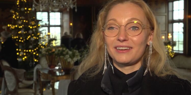 Benedicte I. F. von S. Løvendahl Rottbøll på Børglum Kloster. Foto (arkiv): TV2 Nord.