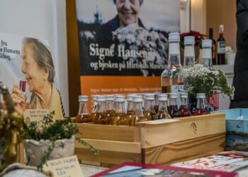 Bjesk a la Signe Hansen... så Hirtshals Museum og medbring en klar Brøndum... Foto: Elling.