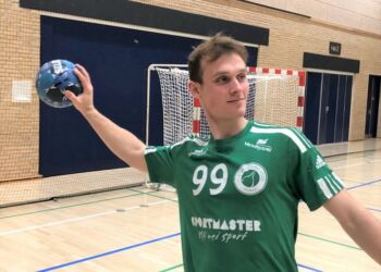 Frank Pedersen – 1. divisionsspiller med blot tre års håndbolderfaring.