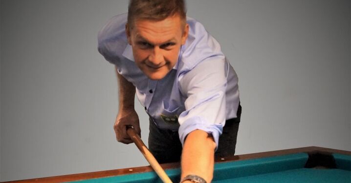 Karsten Brath fra Sindal Billard Klub.