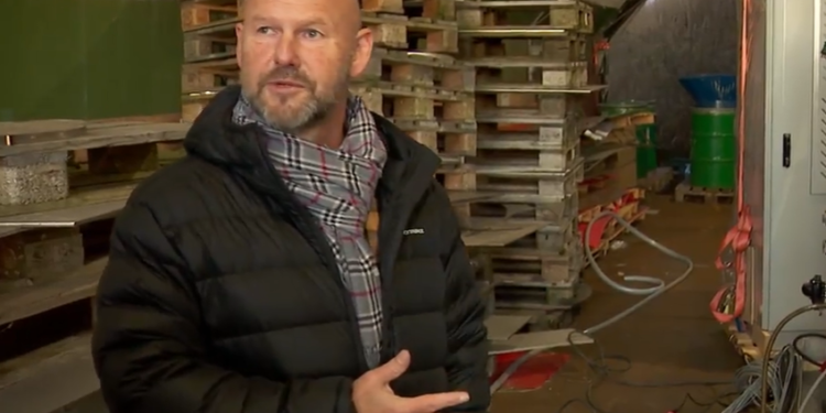 Lasse Hansen er CEO hos ME Production. Foto: TV2 Nord.