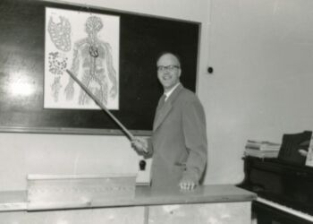 Den populære læge E. Engel Jensen.