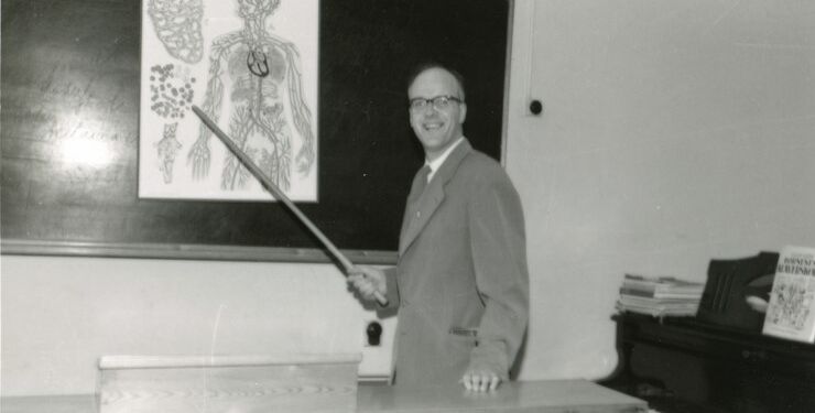 Den populære læge E. Engel Jensen.