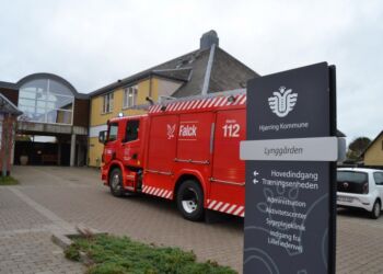 Udrykning ved Lynggården i Hirtshals. Foto (arkiv): Presse-fotos.dk.