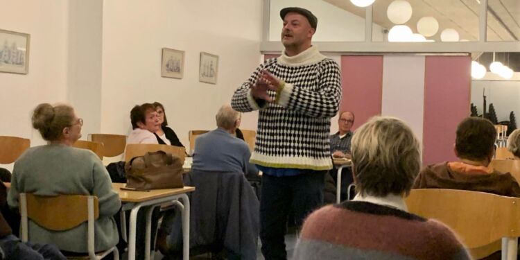 Veloplagt og intenst nærværende foredrag med Mads Nygaard.