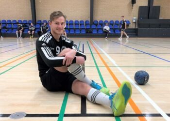 Mathias Haugen har etableret sig hos Elitesport Vendsyssel som en spektakulær kontraspiller og er samtidig dygtig i forsvaret.