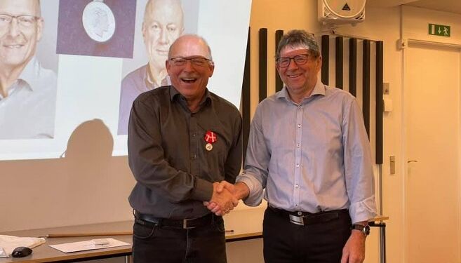 Bent Jensen og Ole Peter Christensen. Foto: Privat.