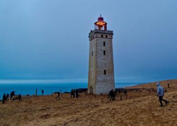 Rubjerg Knude Fyr. Foto: VHM.