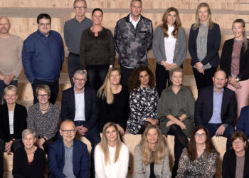 Medarbejderne i det nye Business Hjørring, som kommer til at have adresse på både Amtmandstoften 1 (i Erhvervets Hus) samt Sct. Knuds Park 6 på Jobcenter Hjørring.