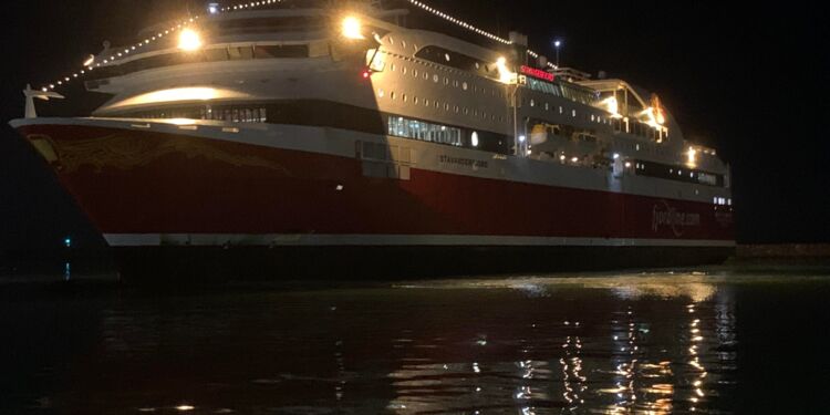 Stavangerfjord i Hirtshals Havn. Foto (arkiv): Niels Skipper.