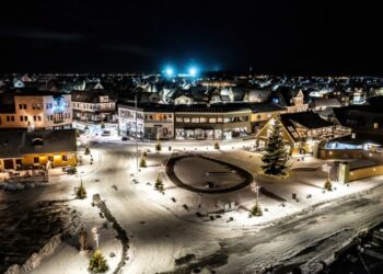 Herligste julestemning i Hirtshals. Foto (arkiv): René Stoklund.
