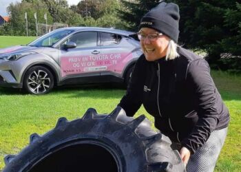 Ildsjælen Mette Brath er blandt andet firivillig i Stafet For Livet. Foto: Privat.