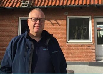 Formand Rasmus Jespersen glæder sig til, at Musik Under trappen i 2025 at fejre sølvbryllup med Musik Under Trappen på Sydvestkajen i Hirtshals. Foto: Arkiv.