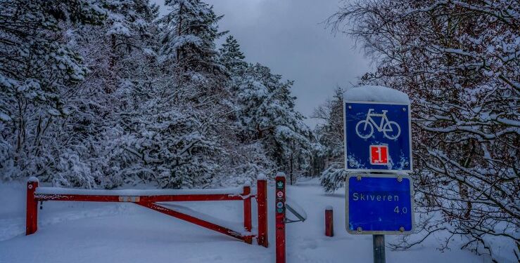 Sne i Kjul. Foto: Arkiv.