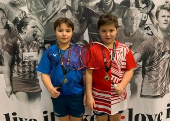 Mikkel og Malthe Vinding Dalin fra BTI.