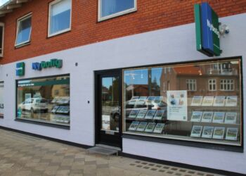 Nybolig i Hirtshals. Foto: Arkiv.