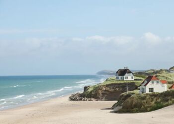 Sommerhuse ved Løkken.