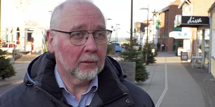 Tommy Høj frygter at flere butikker i Tommy Høj. Foto: Bruno Stagsted / TV2 Nord.