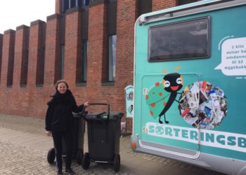 Sorteringsbillen fra Nordværk under et besøg i Hirtshals. Foto (arkiv): Nordværk.