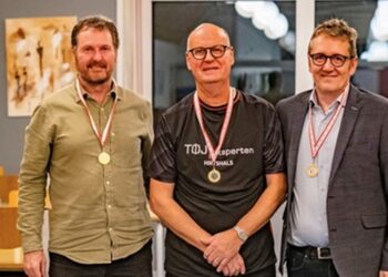Vinderne af guldligaen 2021 blev 
Tøjeksperten og Grafikeren.nu. Foto: Arkiv.