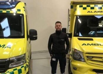 Bent Holst Sørensen bestyrelsesmedlem i Reddernes Fagforening kalder det naivt, at politikere tror, de kan løse udfordringerne i ambulancetjenesterne i hele landet ved at bemande ambulancerne med uerfarne elever. Foto: Reddernes Fagforening.