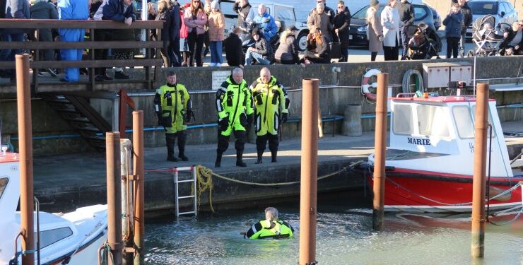 Fastelavn på Hirtshals Havn. Foto: Arkiv.