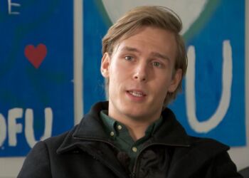 Jamie Voldby fra DF er opstillet til Folketinget i Hjørringkredsen. Foto (arkiv): TV2 Nord.