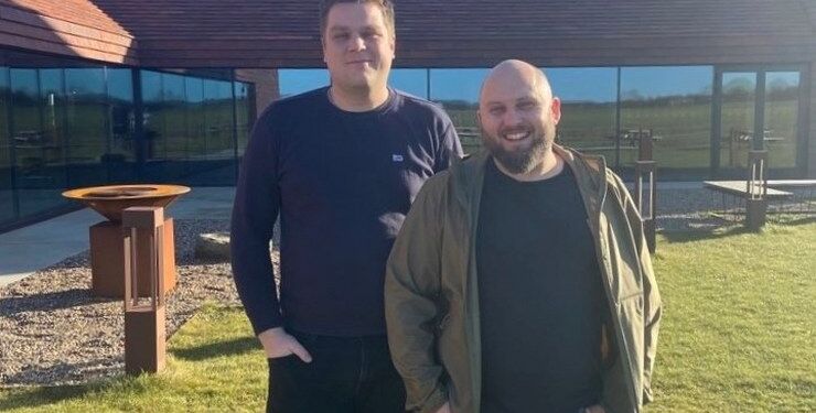 Johannes Haandsbæk Vestergaard og Uffe Truelsen.