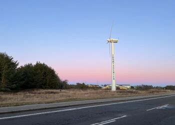 Møllen ved Hirtshals Idrætscenter. Foto: Niels Skipper.