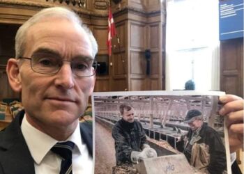 Per Larsen (C) i Folketinget. Foto: Privat.