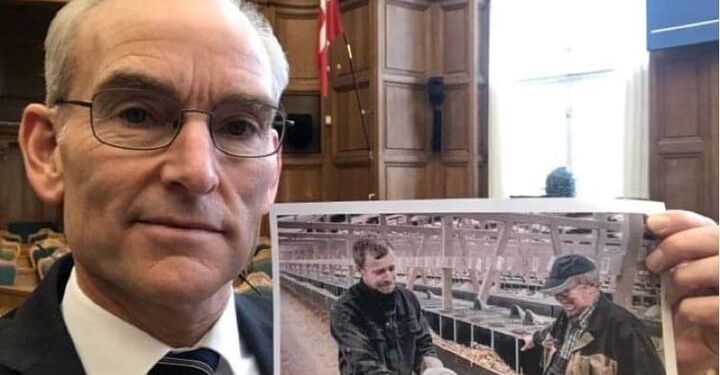 Per Larsen (C) i Folketinget. Foto: Privat.