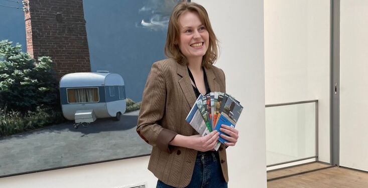 Museumsinspektør Kirsten Tange Maagaard på Vendsyssel Kunstmuseum.