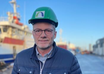 Anders Hecht-Pedersen blev i feruar 2022 ansat som dirketør hos Hirtshals Yard og Vestkajens Maskinværksted. Foto: Arkiv.