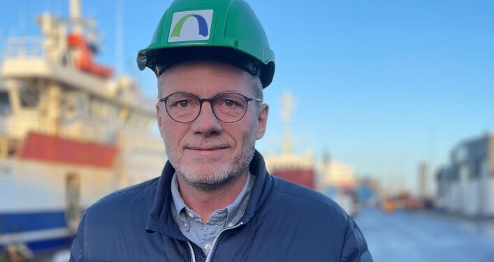 Anders Hecht-Pedersen blev i feruar 2022 ansat som dirketør hos Hirtshals Yard og Vestkajens Maskinværksted. Foto: Arkiv.