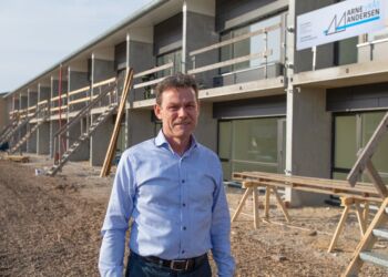 Direktør Erik Pedersen hos Arne Andersen Vrå A/S.